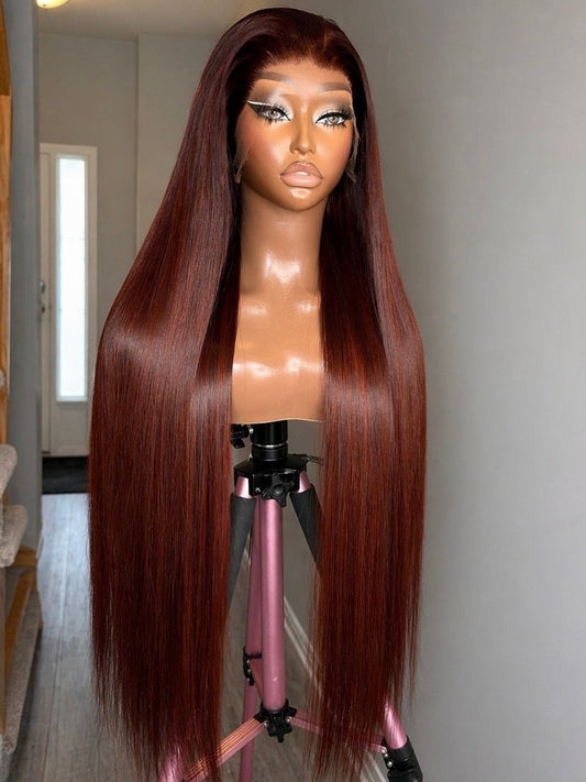 Raya Sleek Reddish Wig
